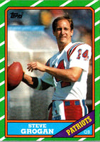 1986 Topps Steve Grogan #31