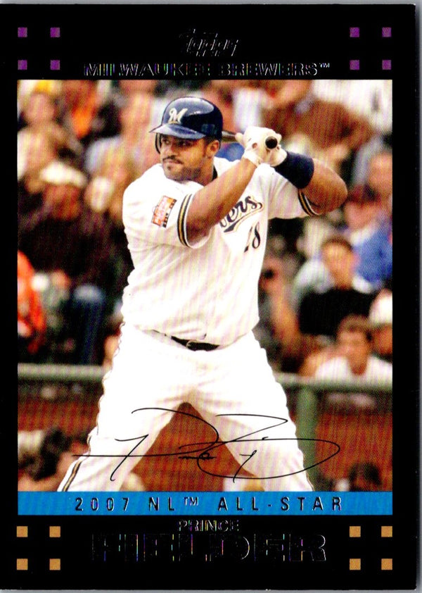 2007 Topps Updates & Highlights Prince Fielder #UH224