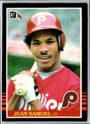 1985 Donruss Juan Samuel