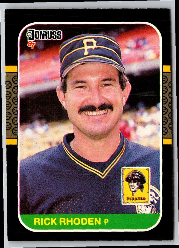 1986 Donruss Rick Rhoden #166