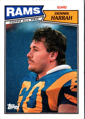 1987 Topps Dennis Harrah #37 NM+