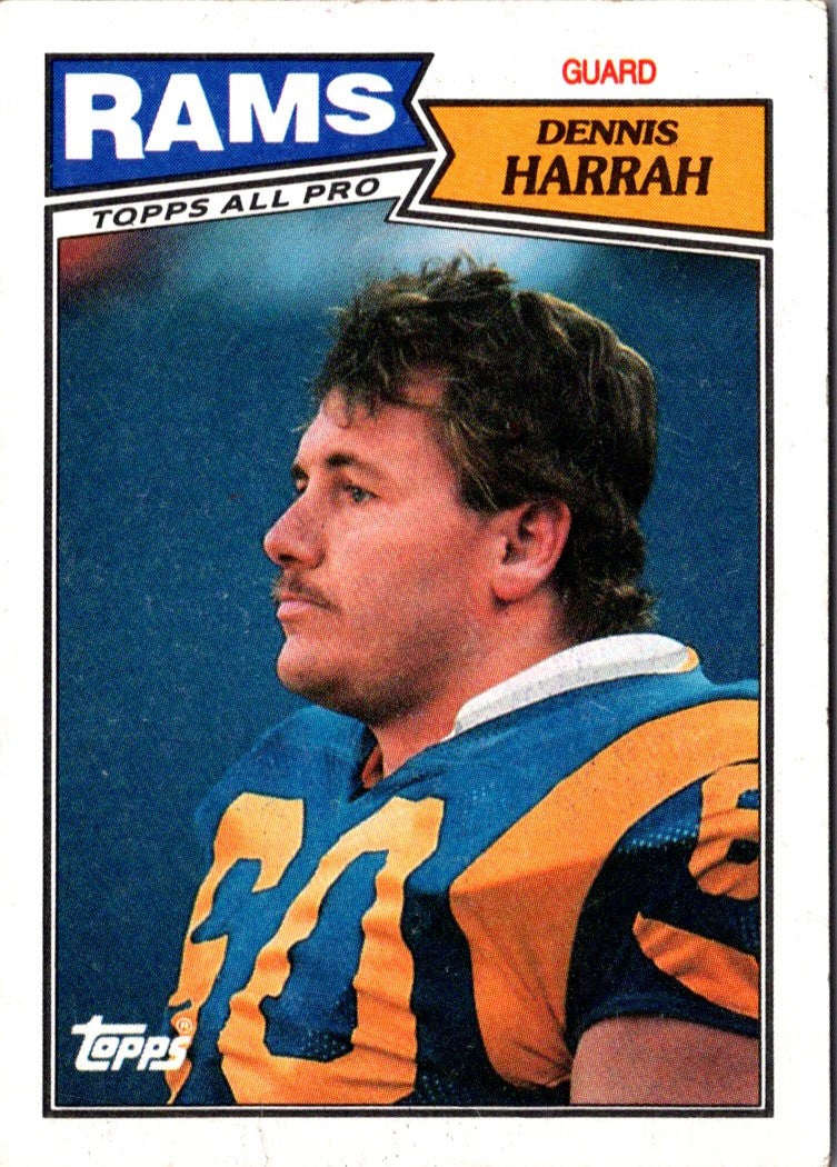 1987 Topps Dennis Harrah