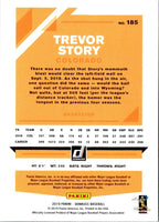 2019 Donruss Trevor Story #185
