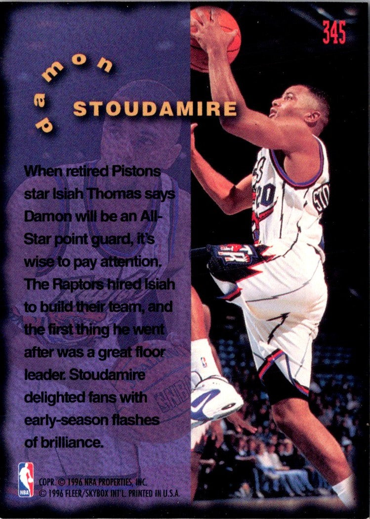 1995 Fleer Damon Stoudamire