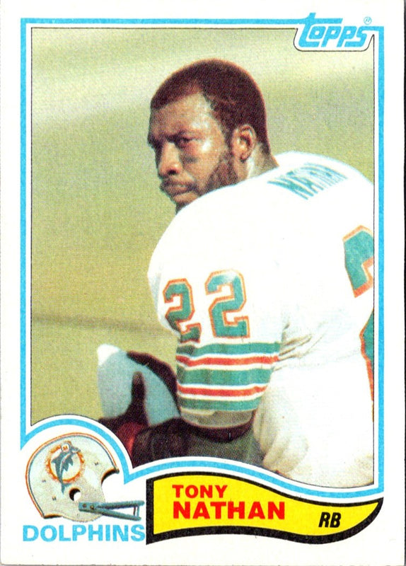 1982 Topps Tony Nathan #133