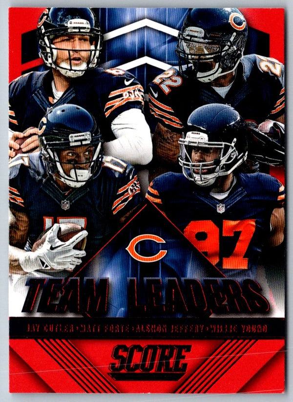 2015 Score Team Leaders Alshon Jeffery/Jay Cutler/Matt Forte/Willie Young #16