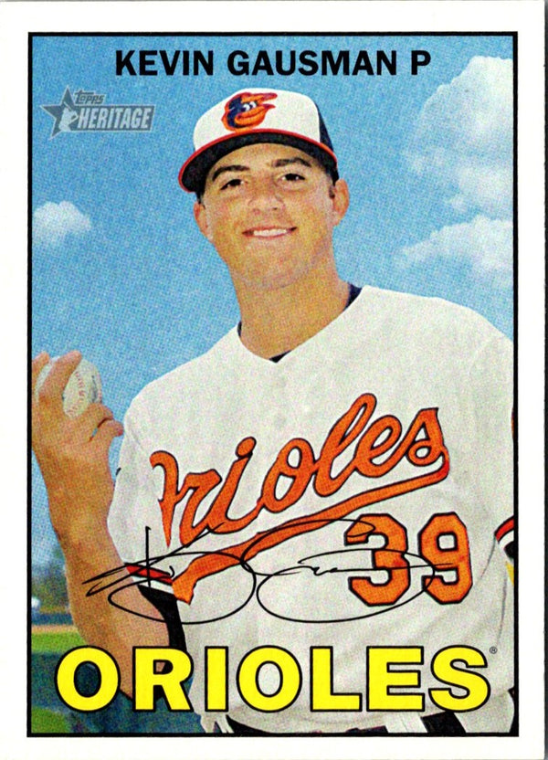 2016 Topps Heritage Kevin Gausman #114