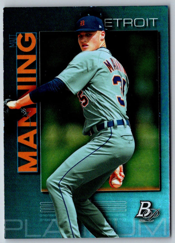 2020 Bowman Platinum Top Prospects Matt Manning #TOP-99