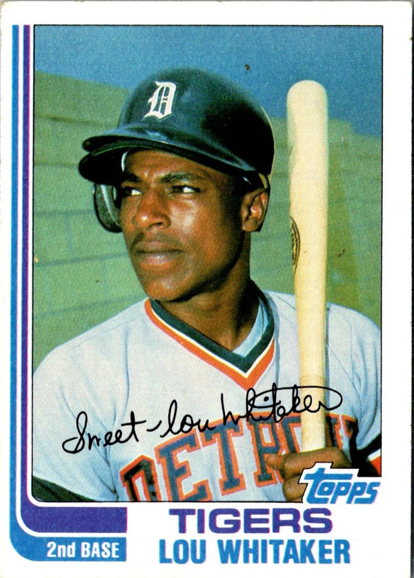 1982 Topps Lou Whitaker #39