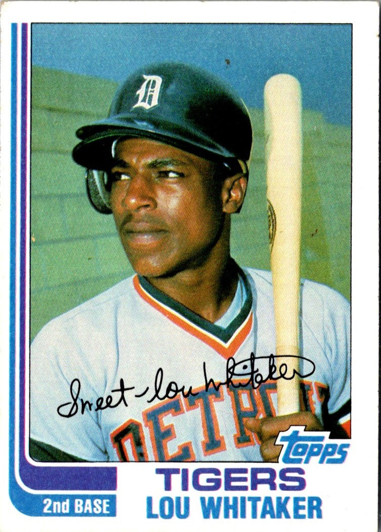 1982 Topps Lou Whitaker