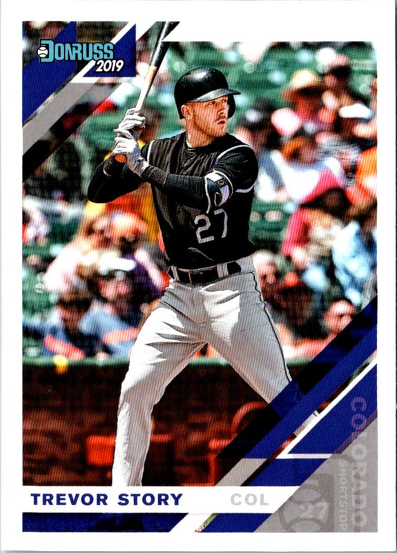 2019 Donruss Trevor Story #185
