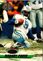 1993 Stadium Club Super Teams Bowl Rodney Peete #450