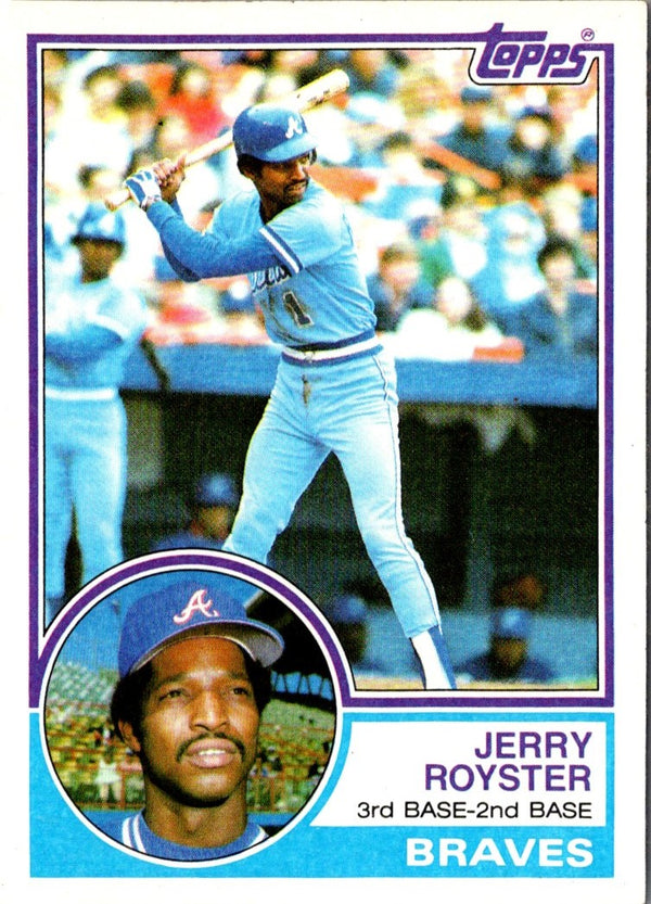 1983 Topps Jerry Royster #26