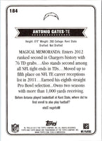 2012 Topps Magic Antonio Gates #184
