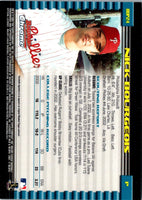 2002 Bowman Draft Picks & Prospects Chrome Nick Bourgeois #BDP24 Rookie