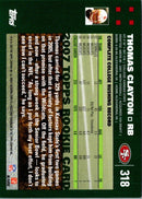 2007 Topps Thomas Clayton
