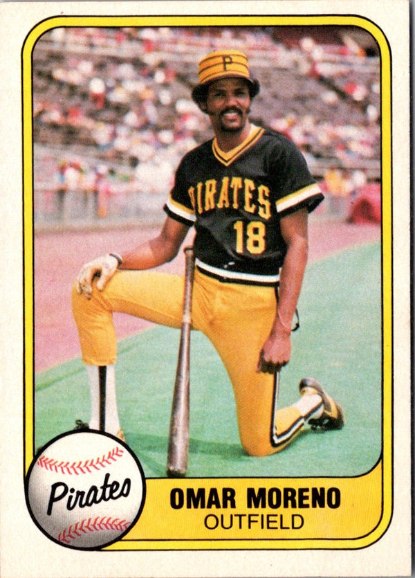 1981 Fleer Omar Moreno #361