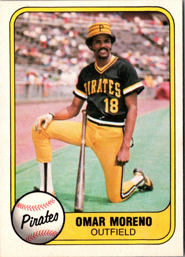 1981 Fleer Omar Moreno