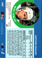 1990 Pro Set Mike Tomlak #452 Rookie