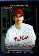 2002 Bowman Draft Picks & Prospects Chrome Nick Bourgeois