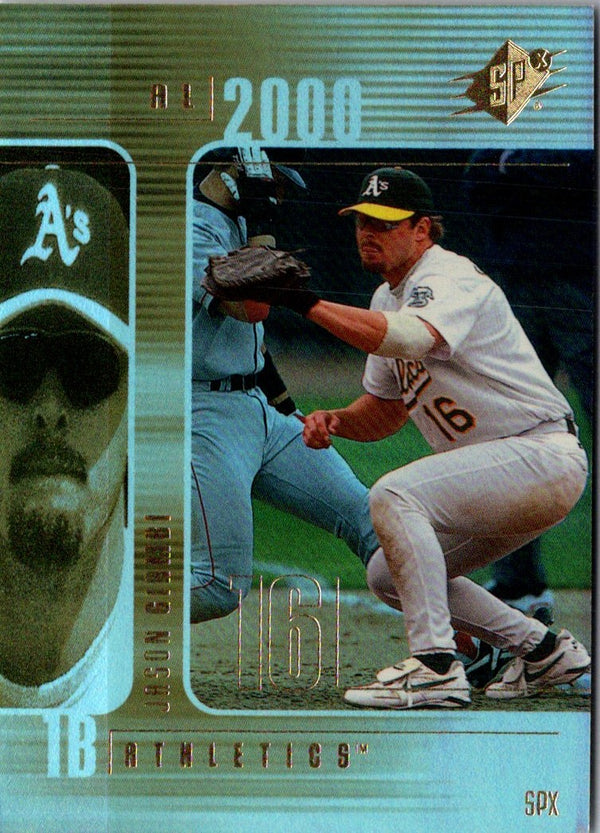 2000 SPx Jason Giambi #8