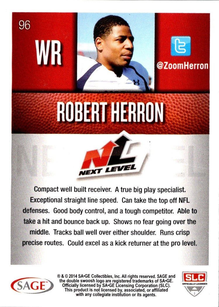 2014 SAGE HIT Robert Herron