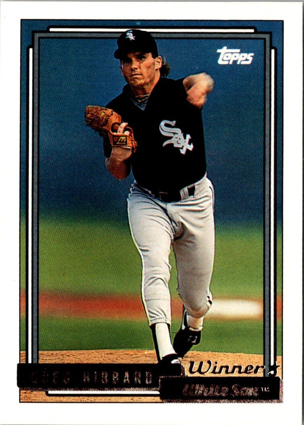 1992 Topps Greg Hibbard #477