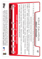 2012 Bowman Draft Picks & Prospects Kole Calhoun #47 Rookie