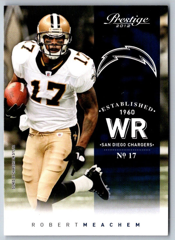 2012 Panini Prestige Robert Meachem #119