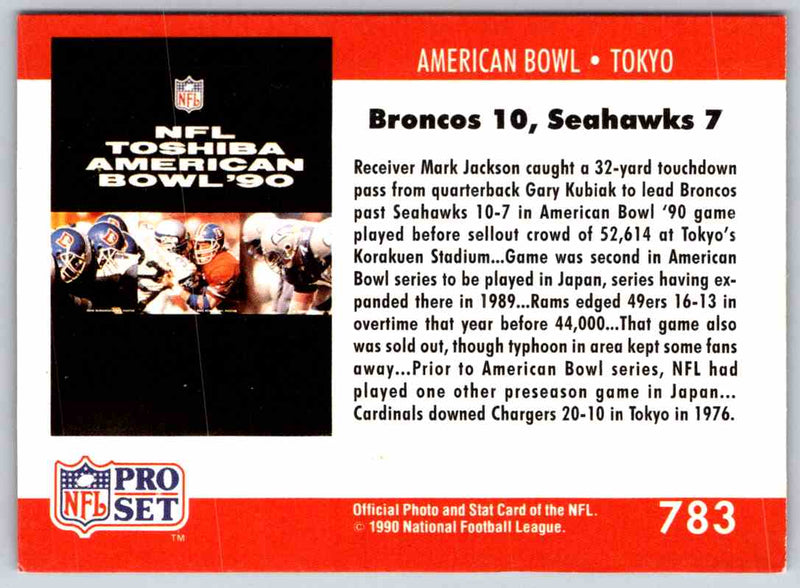 1990 Proset American Bowl: Tokyo