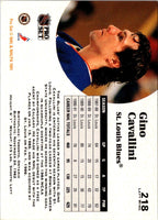 1991 Pro Set Gino Cavallini #218