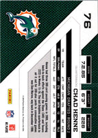 2010 Panini Threads Chad Henne #76