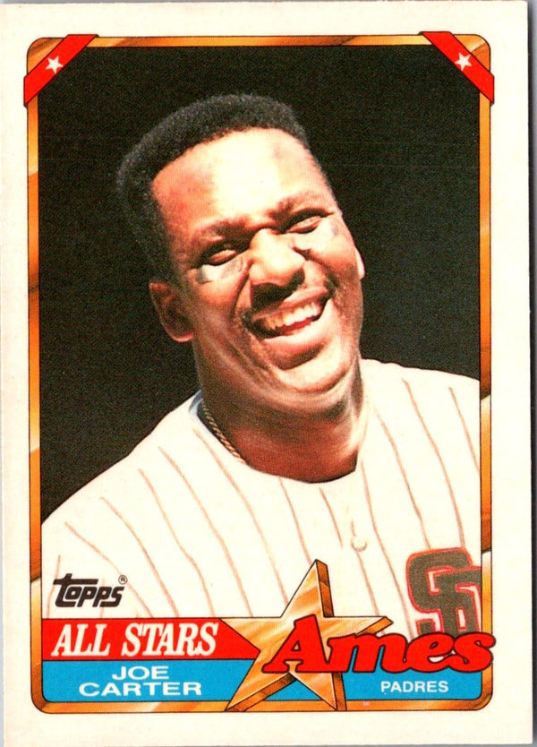 1990 Topps Ames All-Stars Joe Carter #27