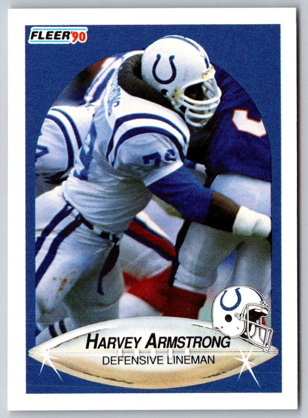 1990 Fleer Harvey Armstrong #224 Rookie