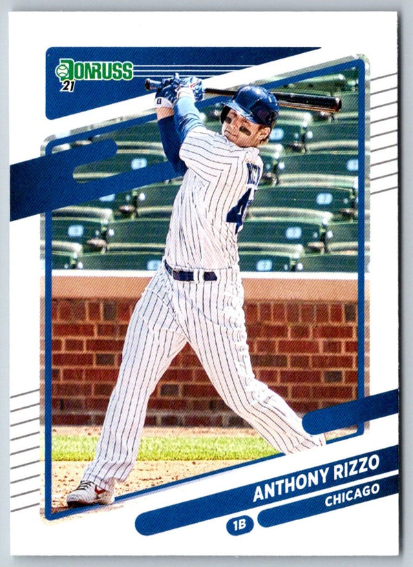 2021 Donruss Anthony Rizzo #163