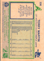 1983 O-Pee-Chee Terry Martin #336