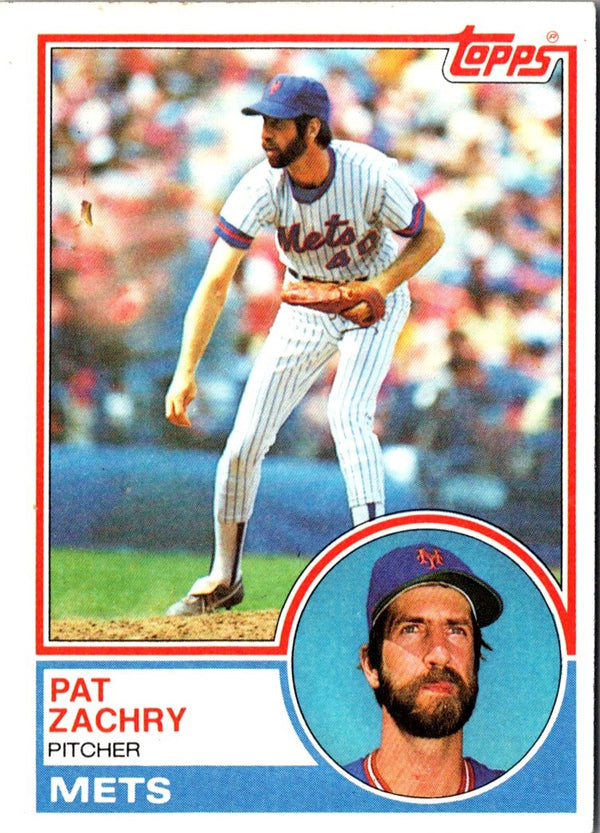 1983 Topps Pat Zachry #522