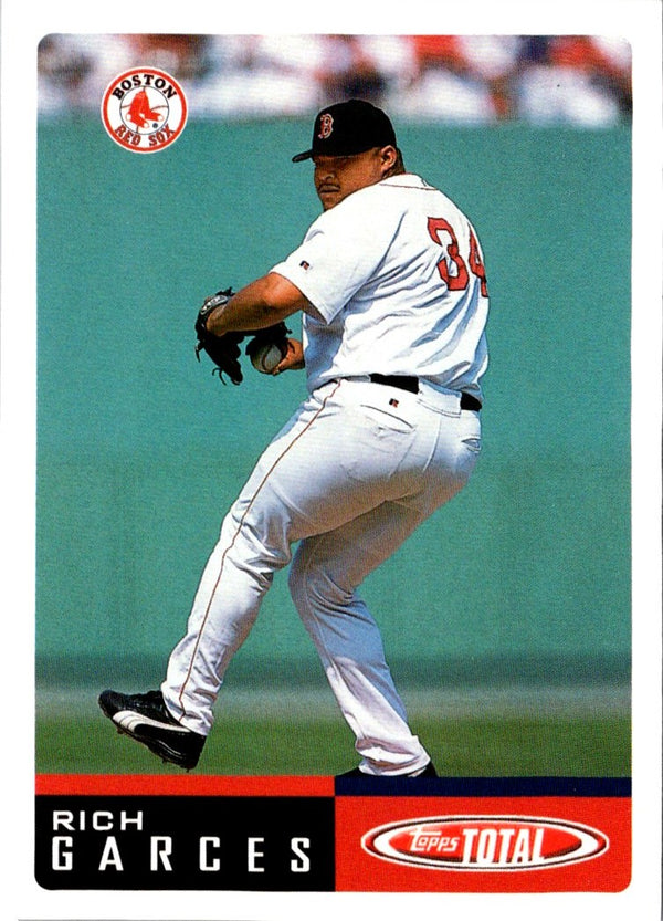 2002 Topps Total Rich Garces #831