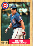 1987 O-Pee-Chee Keith Moreland