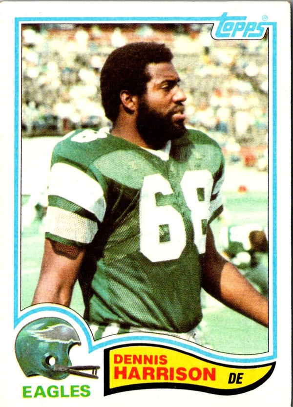 1982 Topps Dennis Harrison #446 Rookie