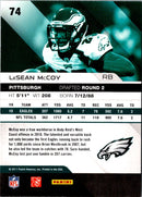 2011 Panini Absolute Memorabilia LeSean McCoy