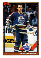 1991 Topps Craig MacTavish #63