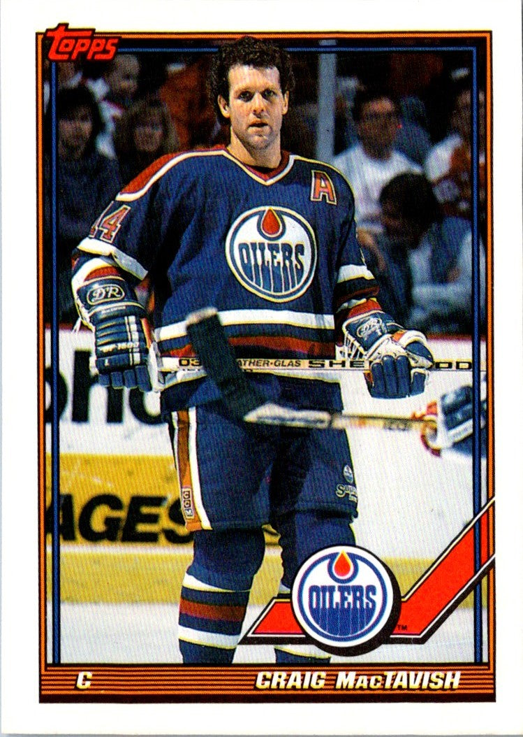 1991 Topps Craig MacTavish