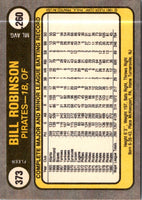 1981 Fleer Bill Robinson #373