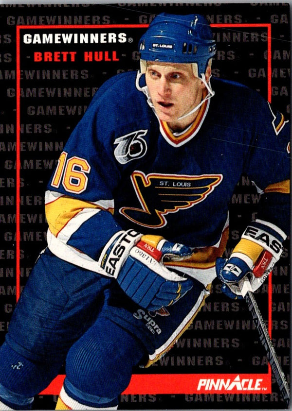 1992 Pinnacle Brett Hull #257