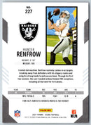 2021 Score Scorecard Hunter Renfrow