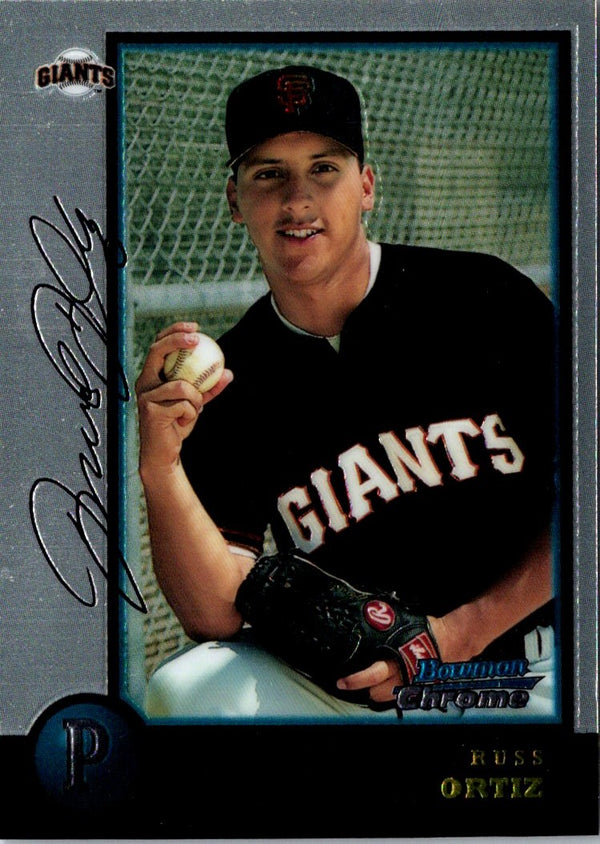 1998 Bowman Chrome Russ Ortiz #100