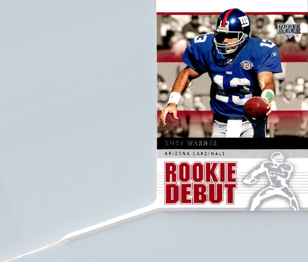 2003 Upper Deck Star Rookies Rookie Exclusives Edition Kurt Warner #2