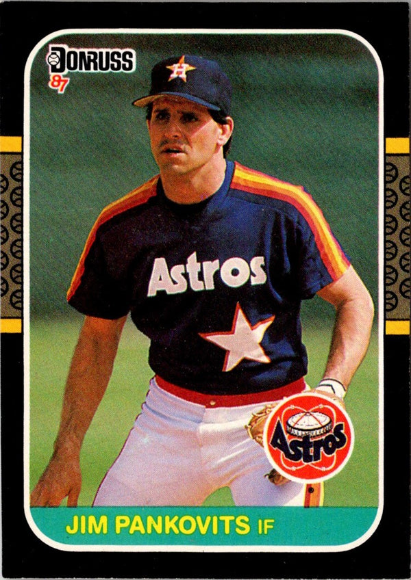 1987 Donruss Jim Pankovits #605