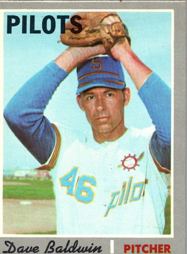 1970 Topps Dave Baldwin #613 EX-MT+